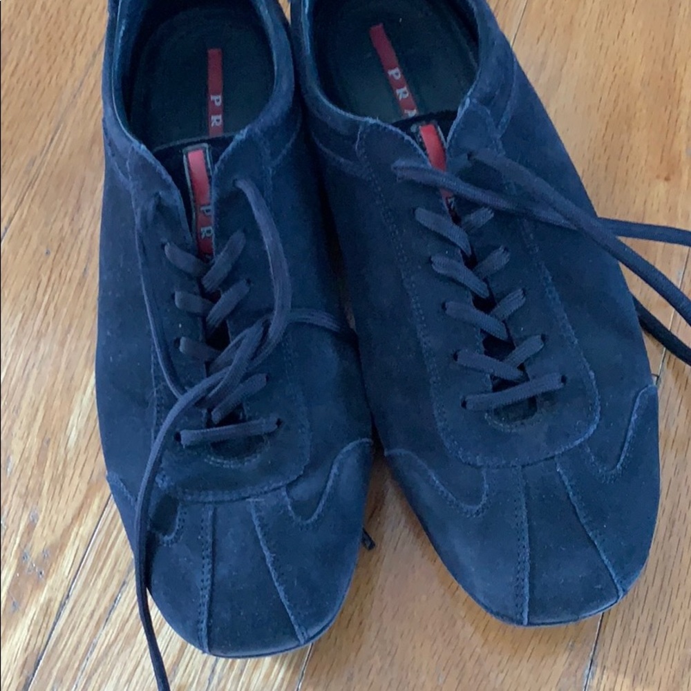 Prada Suede Sneakers - Picture 5 of 6